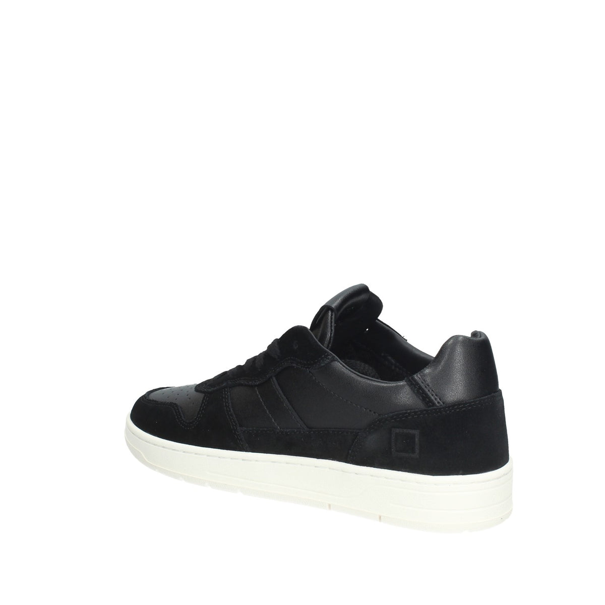 COURT 2.0 BASIC BLACK Sneakers bassa in pellee suede colore nero