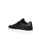 COURT 2.0 BASIC BLACK Sneakers bassa in pellee suede colore nero