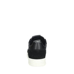 COURT 2.0 BASIC BLACK Sneakers bassa in pellee suede colore nero