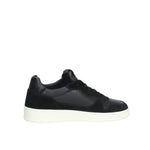 COURT 2.0 BASIC BLACK Sneakers bassa in pellee suede colore nero