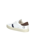 HILL LOW CALF WHITE-BROWN Sneakers bassa in pelle colore bianco