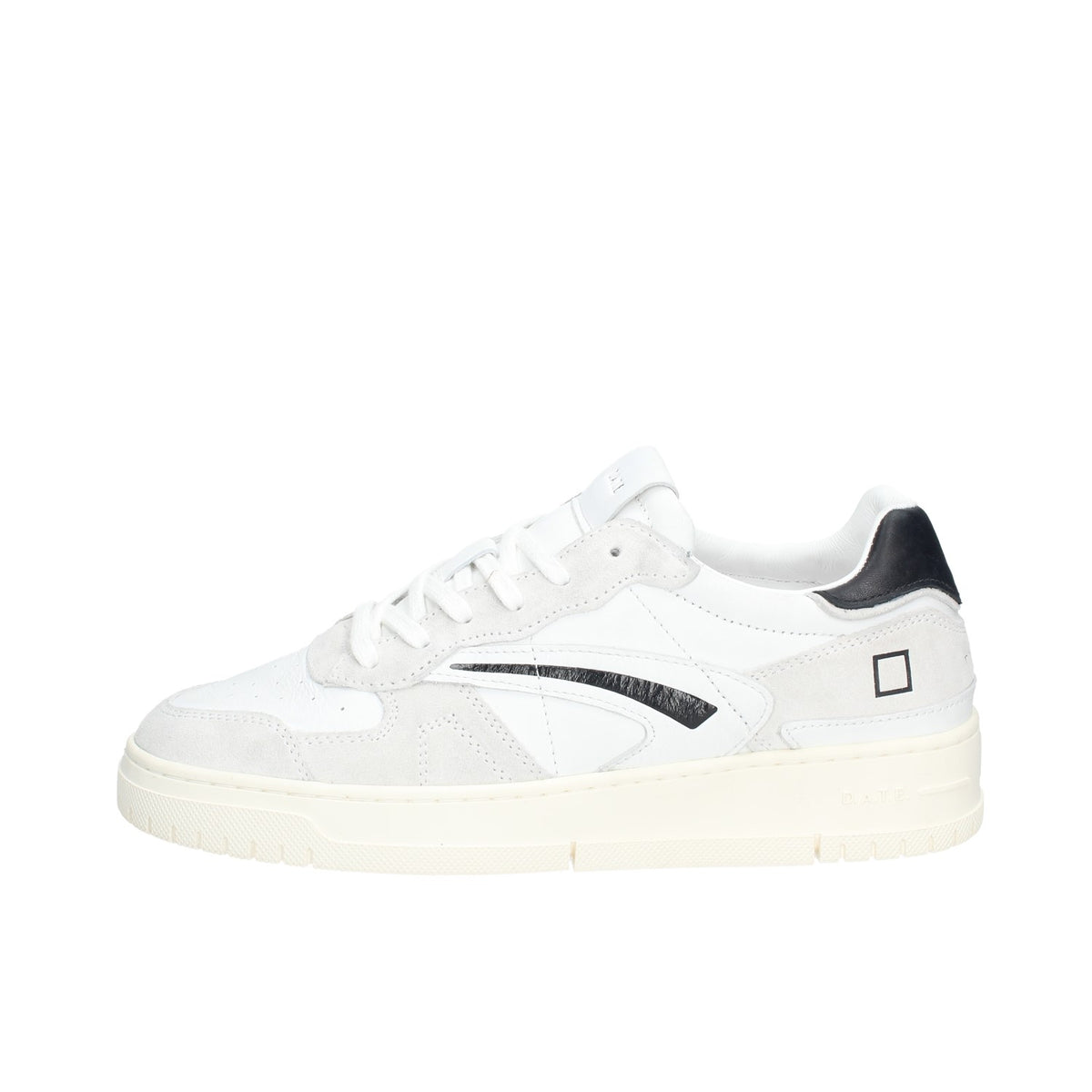 TORNEO PURE BASIC WHITE Sneakers bassa in pelle e suede colore bianco