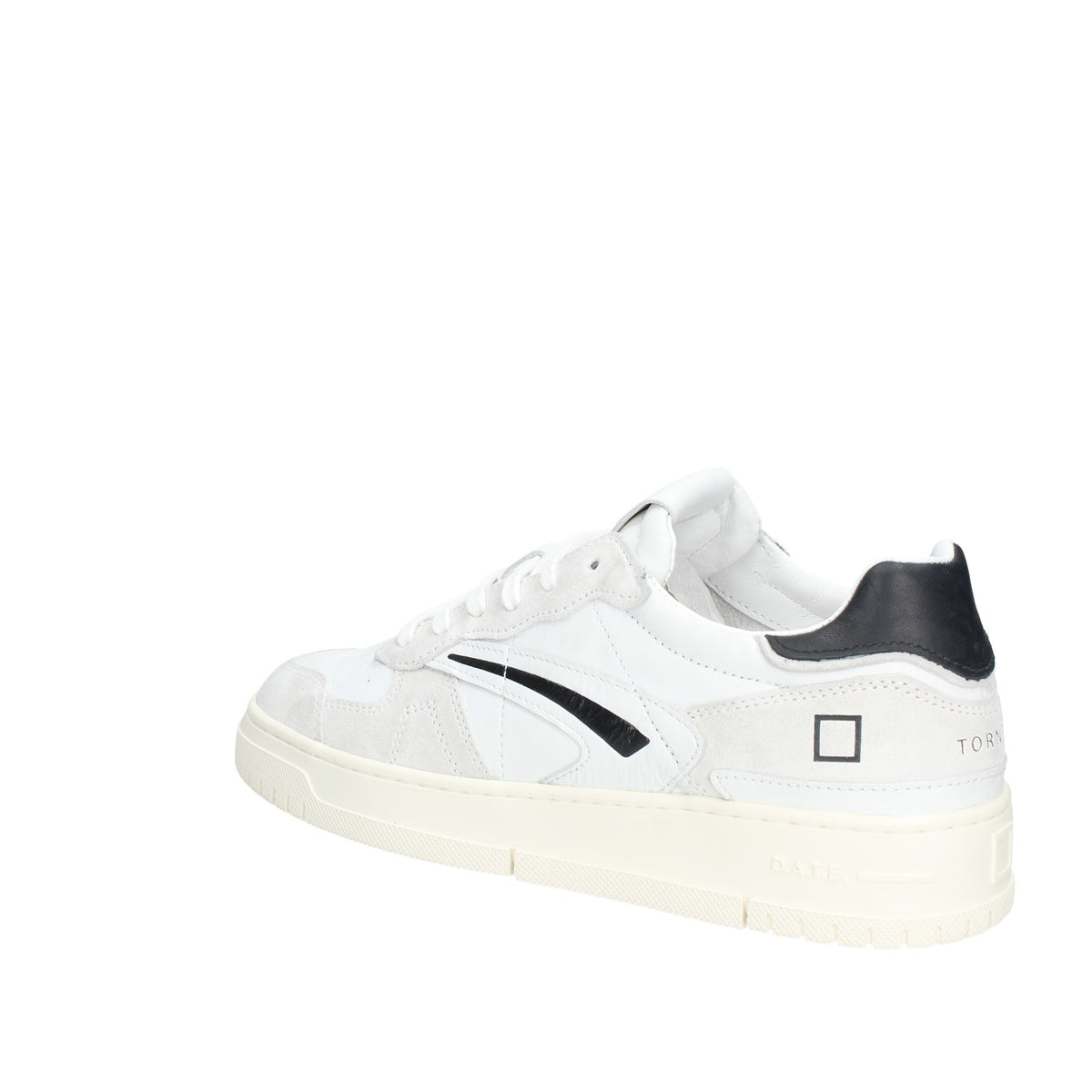TORNEO PURE BASIC WHITE Sneakers bassa in pelle e suede colore bianco