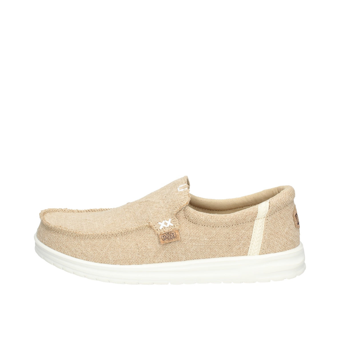HEY DUDE MOCASSINO UOMO MIKKA JUTE