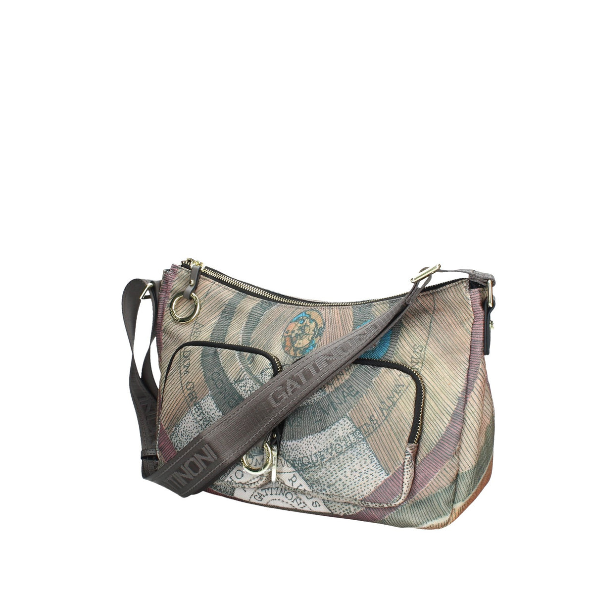 GATTINONI BORSA DONNA IN TESSUTO A TRACOLLA