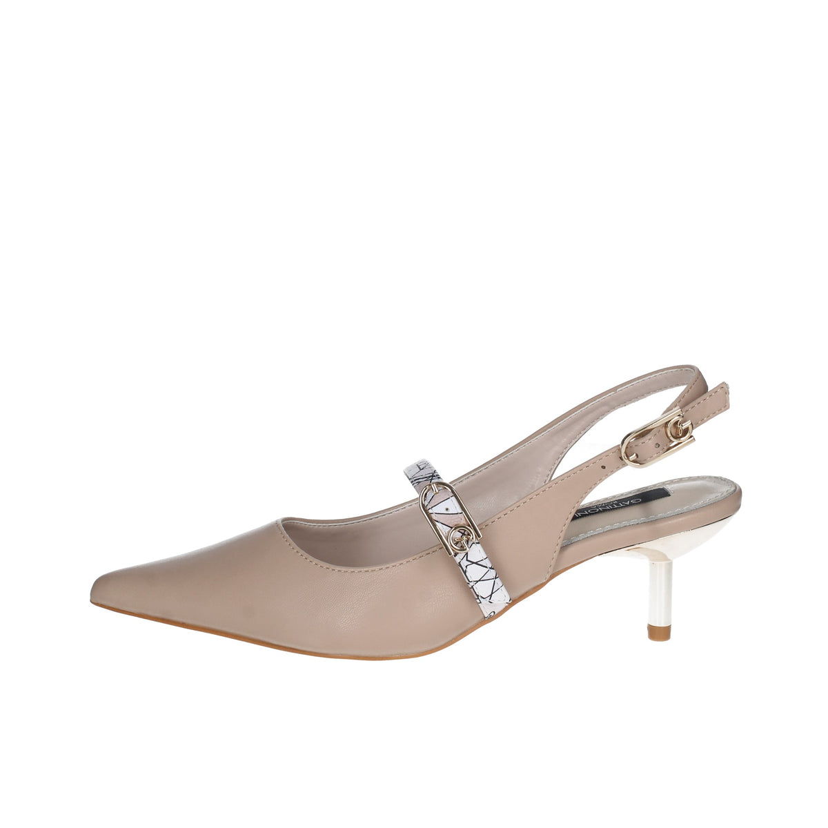 GATTINONI ROMA SLINGBACKTACCO MEDIO