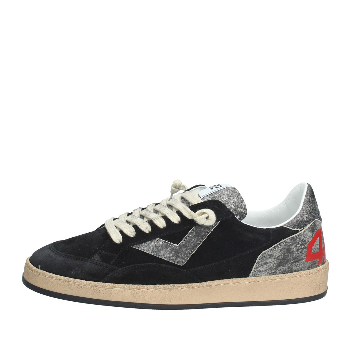 4B12 SNEAKERS UOMO IN PELLE SCAMOSCIATA PLAYNEW