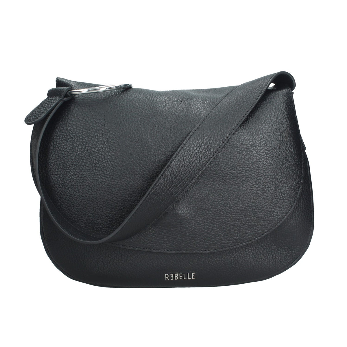 REBELLE BORSA DONNA A SPALLA IN PELLE MARTELLATA