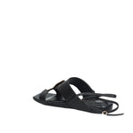 APEPAZZA SANDALO DONNABASSOIN PELLE CON ACCESSORIO DORATO
