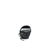 APEPAZZA SANDALO DONNABASSOIN PELLE CON ACCESSORIO DORATO