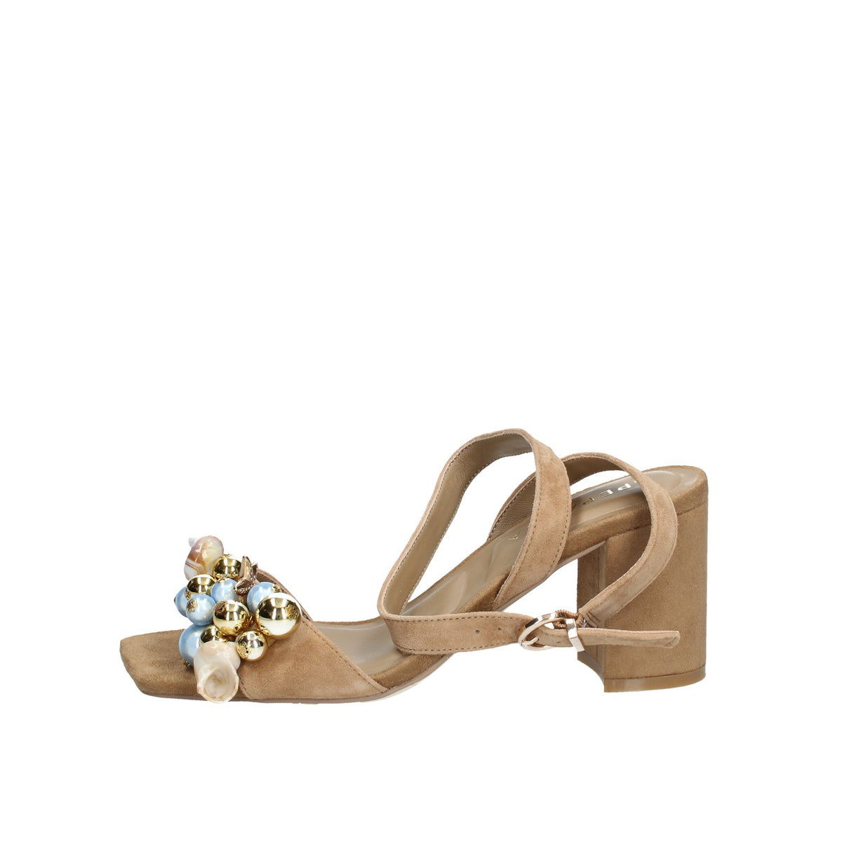 APEPAZZA SANDALO DONNA IN SUEDE TACCO LARGO