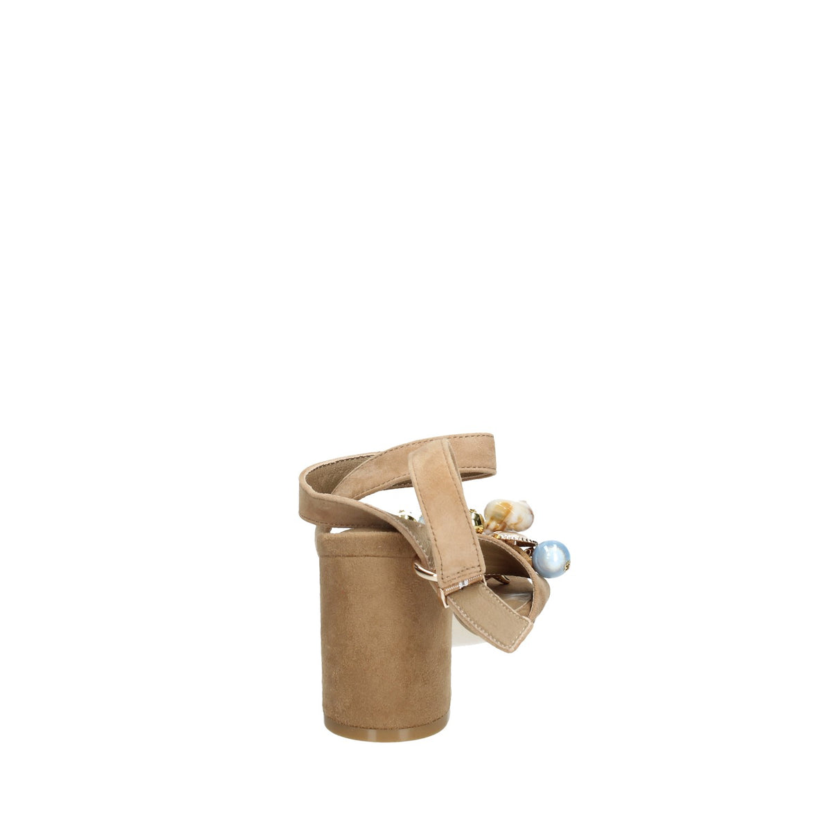 APEPAZZA SANDALO DONNA IN SUEDE TACCO LARGO