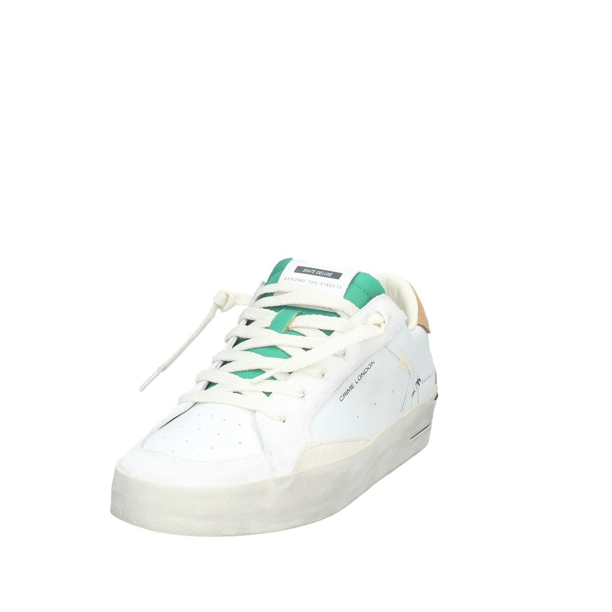 CRIME LONDON SNEAKERS UOMO SK8 DELUX IN PELLE