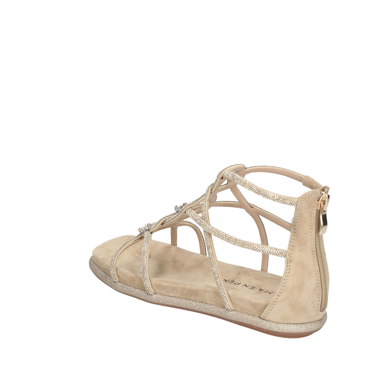 ALMA EN PENA SANDALO DONNA GLADIATOREBASSO CON STRASS
