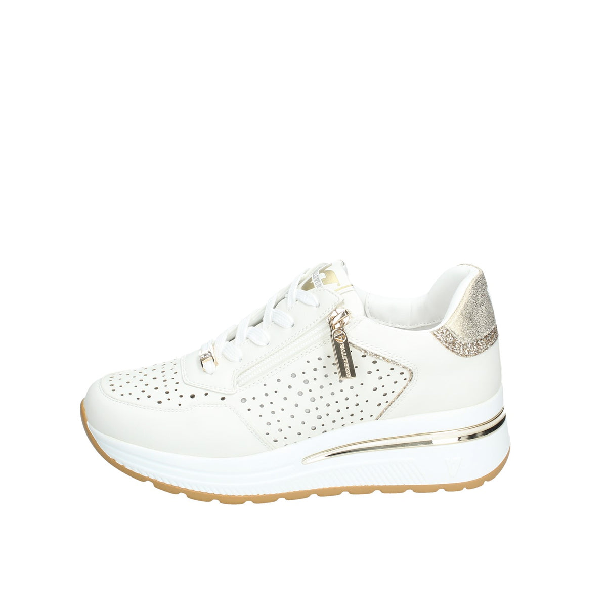 VALLEVERDE SNEAKERS DONNA ALLACCIATA CON ZIP LATERALE