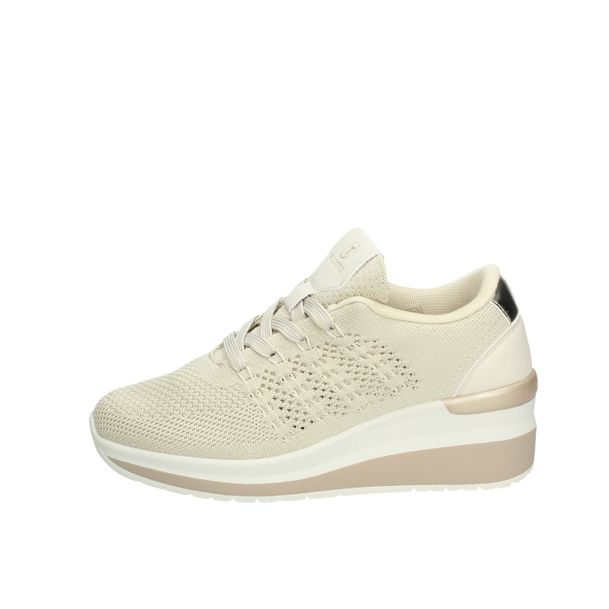 VALLEVERDE SNEAKERS DONNA IN TESSUTO ELASTICIZZATO CON ZEPPA