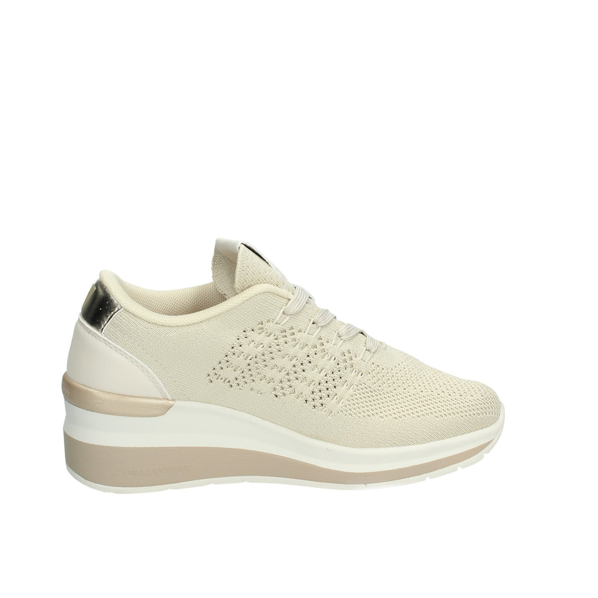VALLEVERDE SNEAKERS DONNA IN TESSUTO ELASTICIZZATO CON ZEPPA