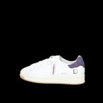 SNEAKER DONNA BASE CALF WHITE-PURPLE