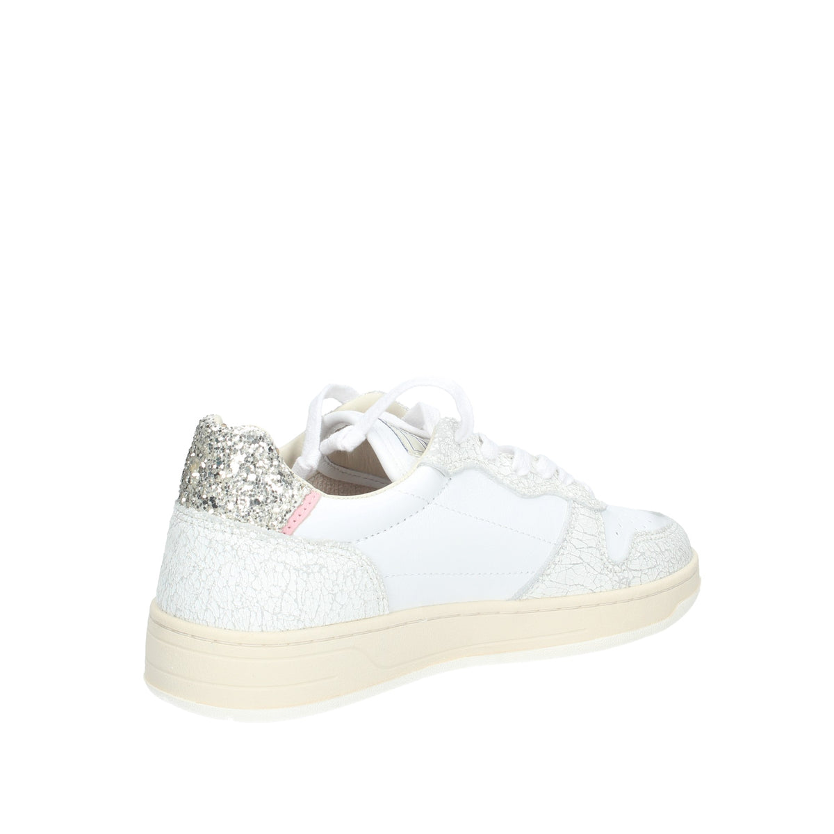 SNEAKERS DONNA W421-CR-SH-GP COURT SHINY IN PELLE