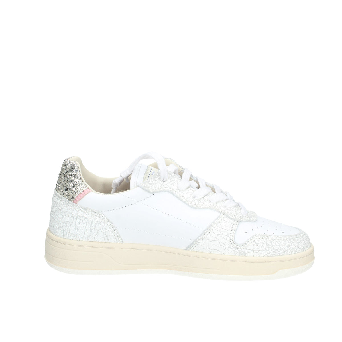 SNEAKERS DONNA W421-CR-SH-GP COURT SHINY IN PELLE