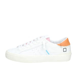 SNEAKER DONNA BASSE HILL LOW MIXED WHITE-ORANGE