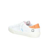 SNEAKER DONNA BASSE HILL LOW MIXED WHITE-ORANGE