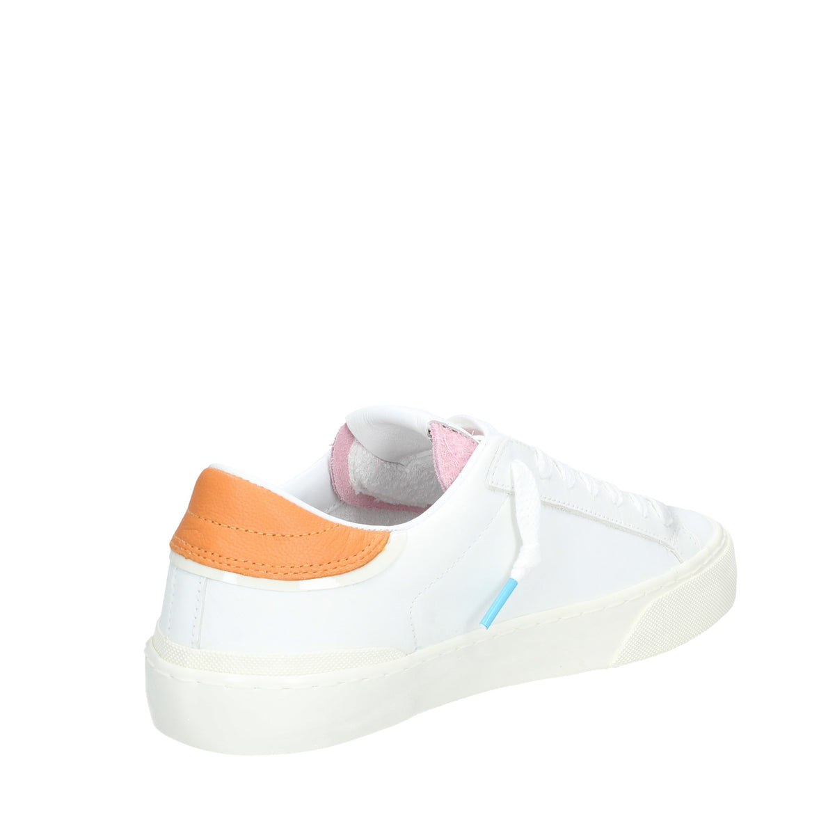 SNEAKER DONNA BASSE HILL LOW MIXED WHITE-ORANGE
