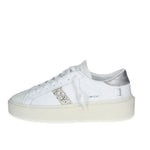 HILL LOW PLATFORM CALF WHITE-SILVER
