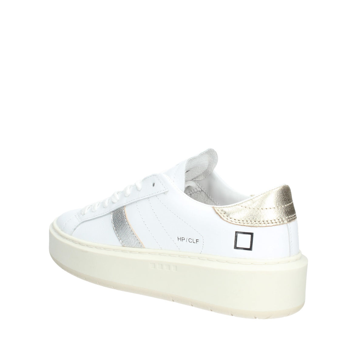 HILL LOW PLATFORM WHITE LAMINATED