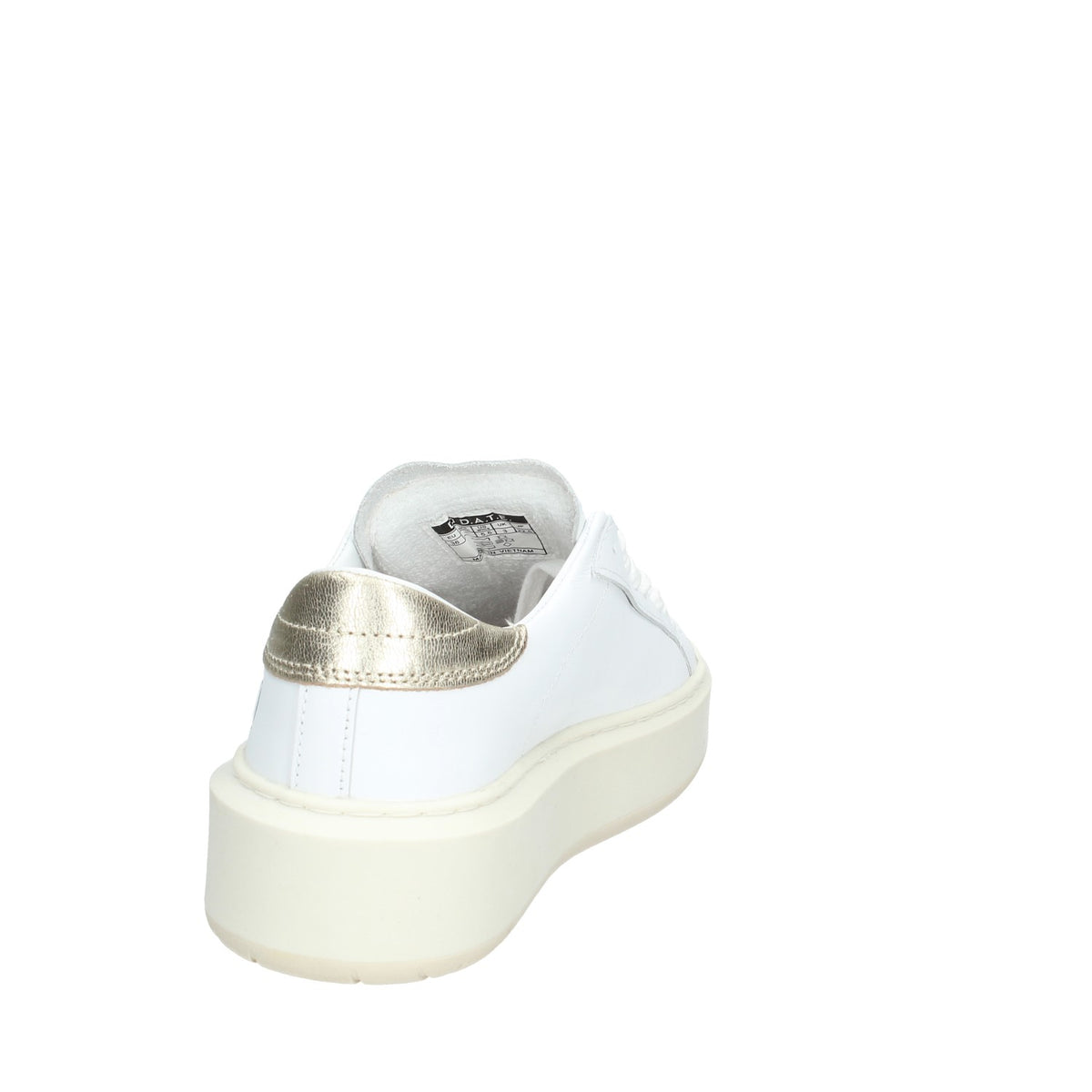HILL LOW PLATFORM WHITE LAMINATED
