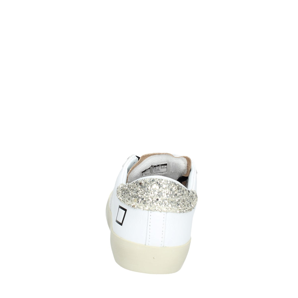 HILL LOW SHINY WHITE-PLATINUM SNEAKER DONNA