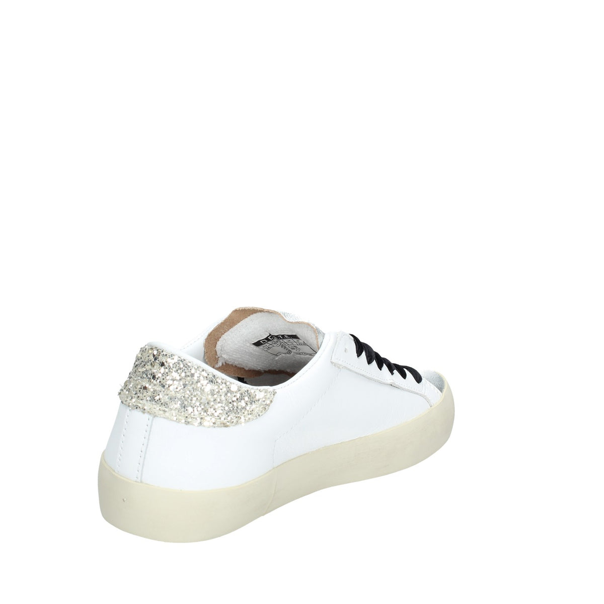 HILL LOW SHINY WHITE-PLATINUM SNEAKER DONNA