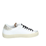 HILL LOW SHINY WHITE-PLATINUM SNEAKER DONNA