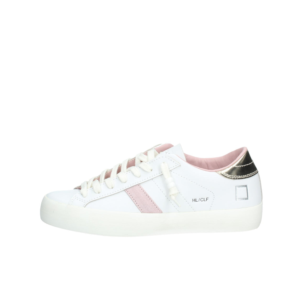 W441-HL-CA-WM HILL LOW CALF WHITE-PLATINUM