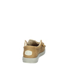 WALLY STRECH CANVAS BROWN MOCASSINO UOMO
