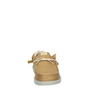 WALLY STRECH CANVAS BROWN MOCASSINO UOMO