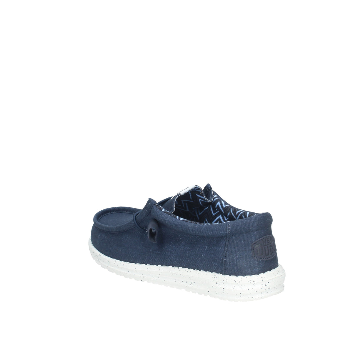 WALLY STRETCH CANVAS NAVYMOCASSINO