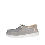 HEY DUDE MOCASSINI DONNA IN TESSUTO LUREX WENDY METALLIC SPARKLE
