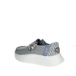 HEY DUDE MOCASSINI DONNA IN TELA WENDY PEAK CHAMBRAY