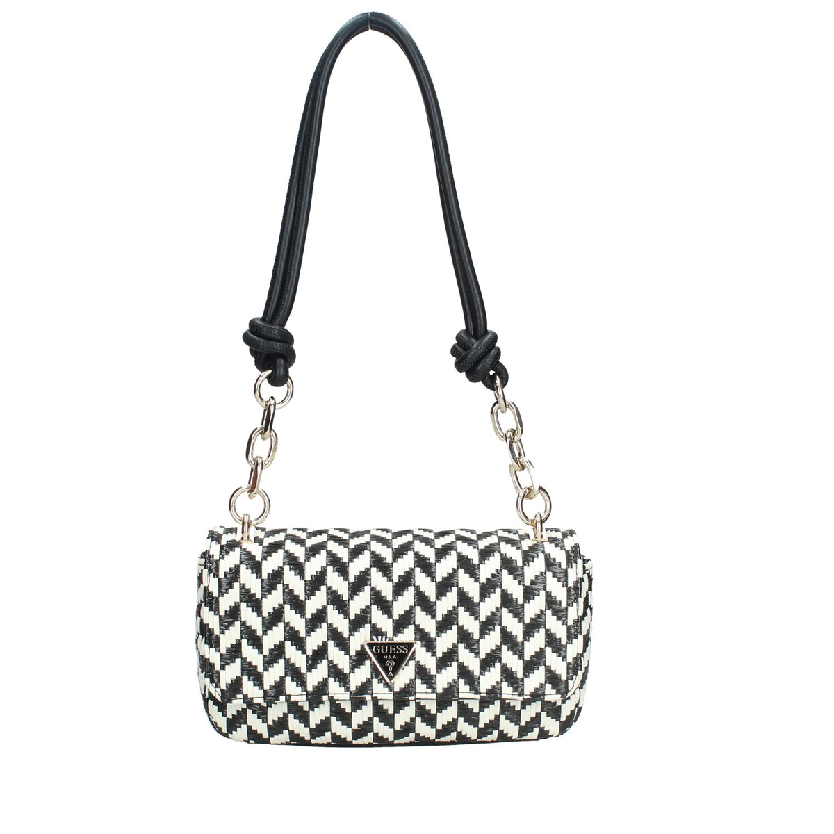 WG769119 Borsa Tessi Flap 91190 GUESS black multi