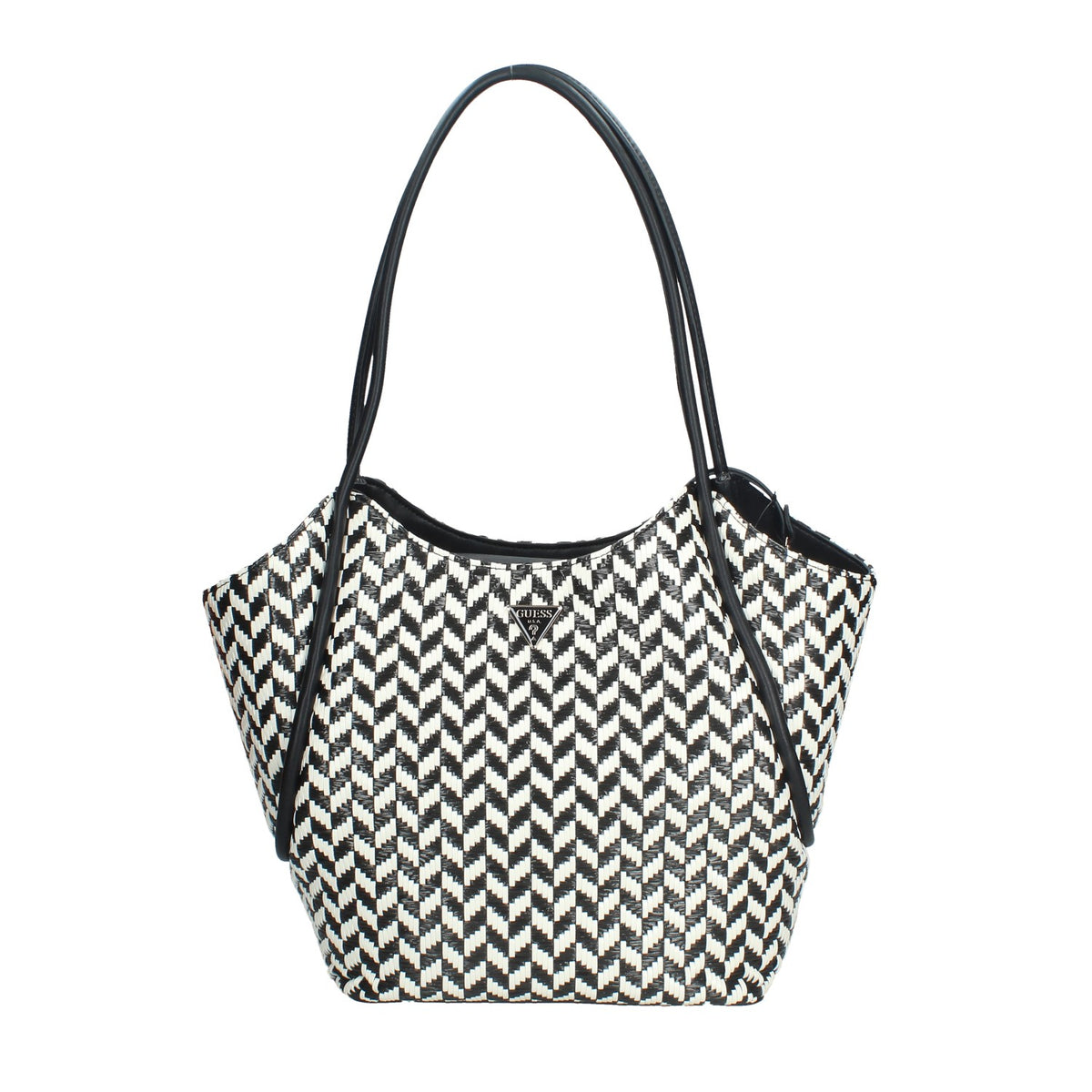 WG769123 BORSA GUESS TESSI MULTI BLACK
