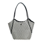 WG769123 BORSA GUESS TESSI MULTI BLACK