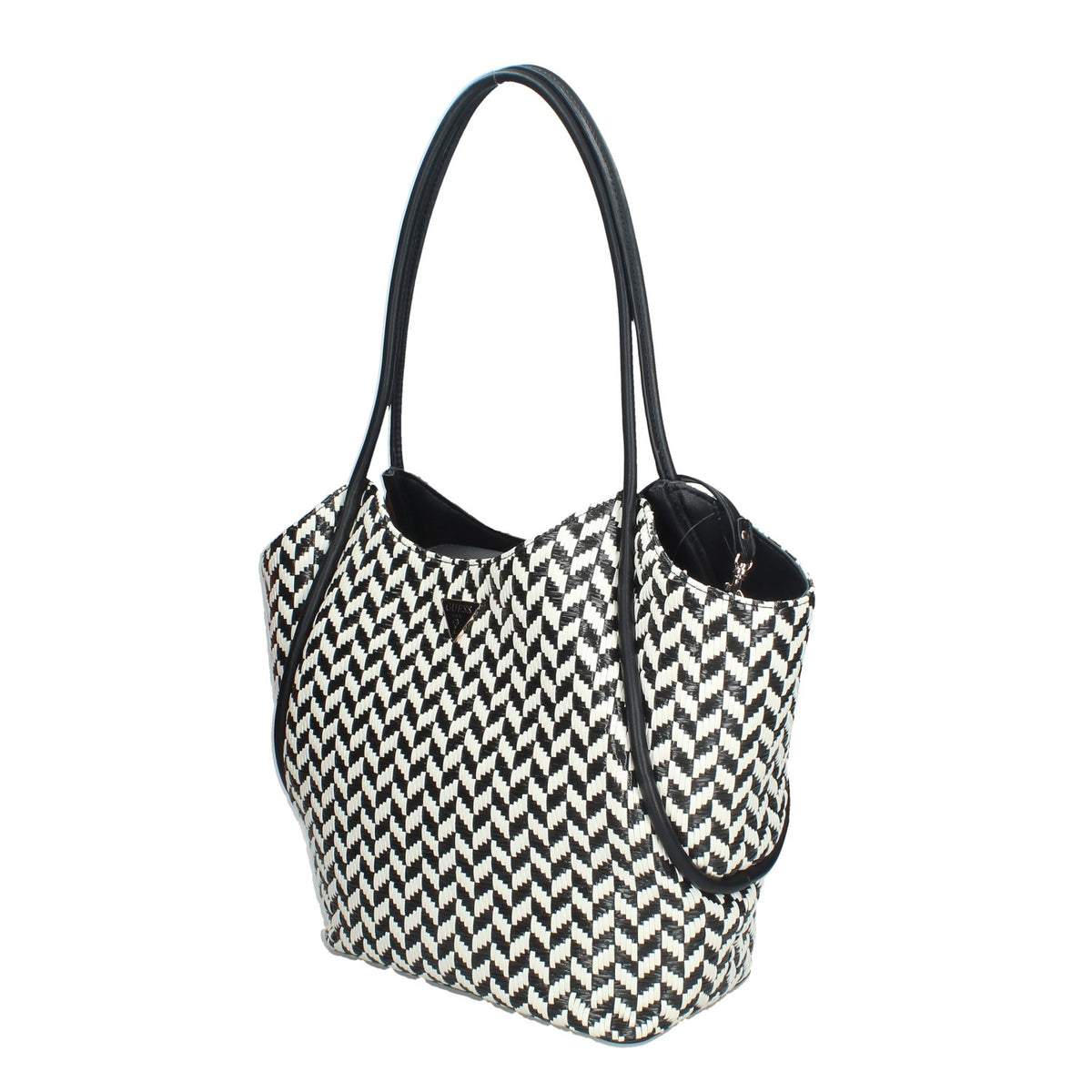WG769123 BORSA GUESS TESSI MULTI BLACK