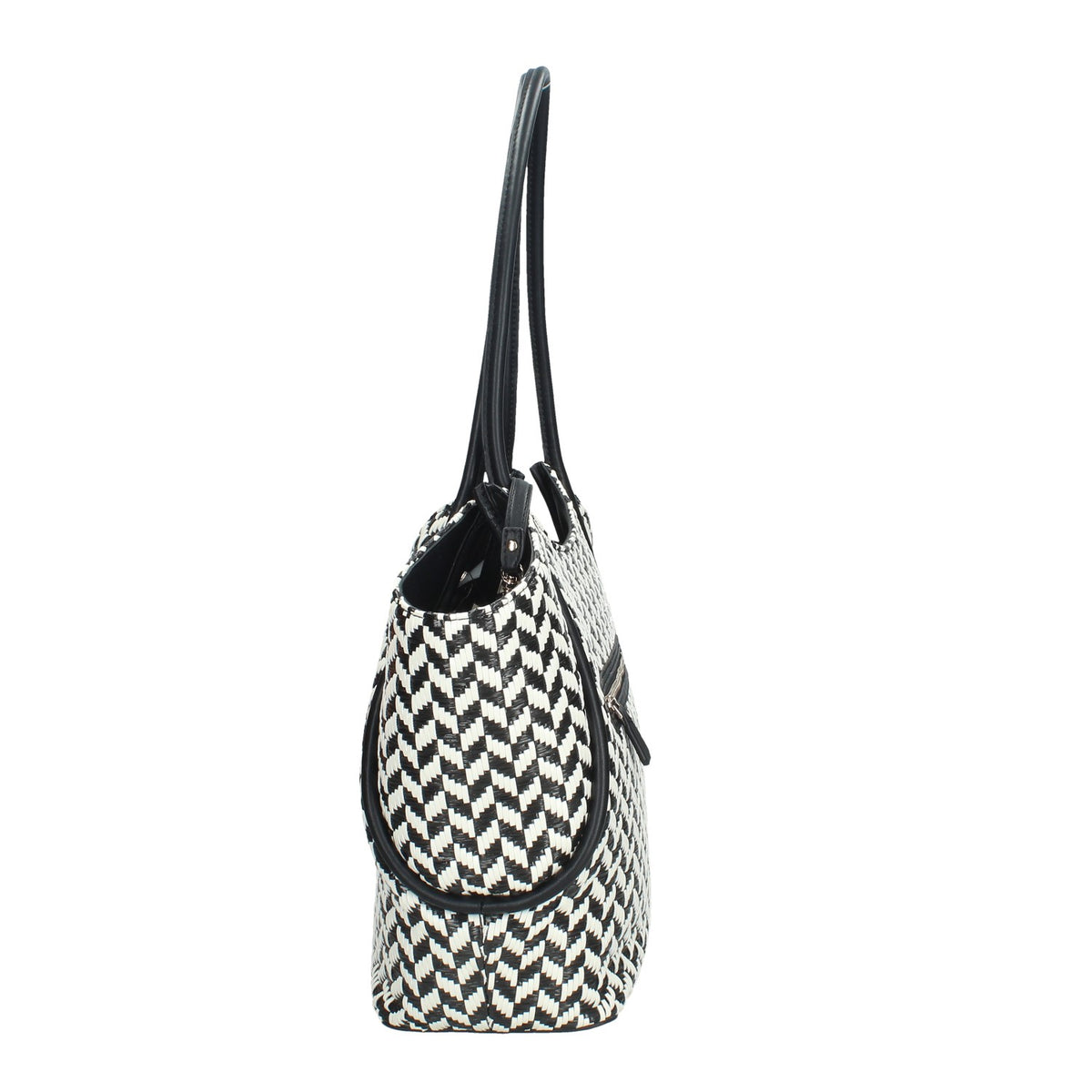 WG769123 BORSA GUESS TESSI MULTI BLACK