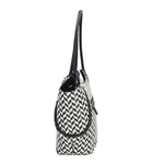 WG769123 BORSA GUESS TESSI MULTI BLACK