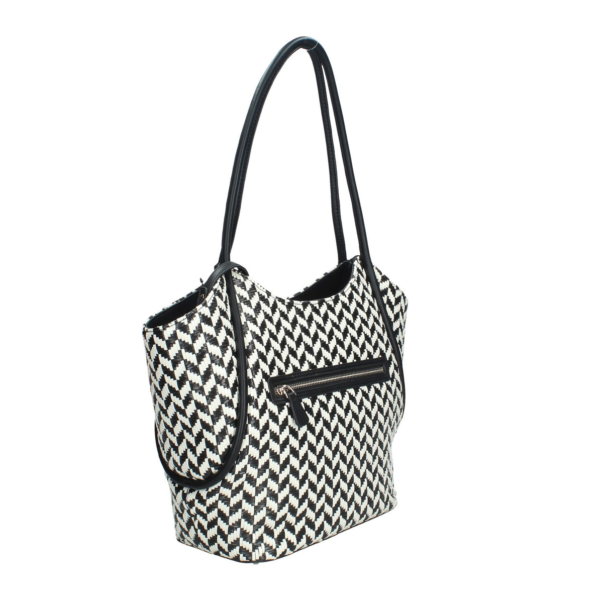 WG769123 BORSA GUESS TESSI MULTI BLACK