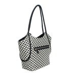 WG769123 BORSA GUESS TESSI MULTI BLACK
