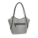 WG769123 BORSA GUESS TESSI MULTI BLACK