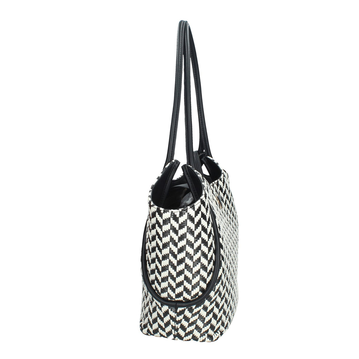 WG769123 BORSA GUESS TESSI MULTI BLACK