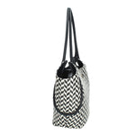 WG769123 BORSA GUESS TESSI MULTI BLACK
